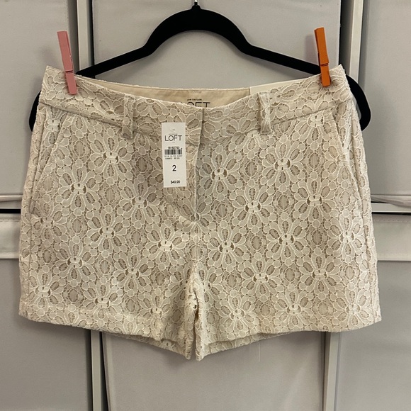 New! ANN TAYLOR LOFT lace shorts 2 - Picture 11 of 11